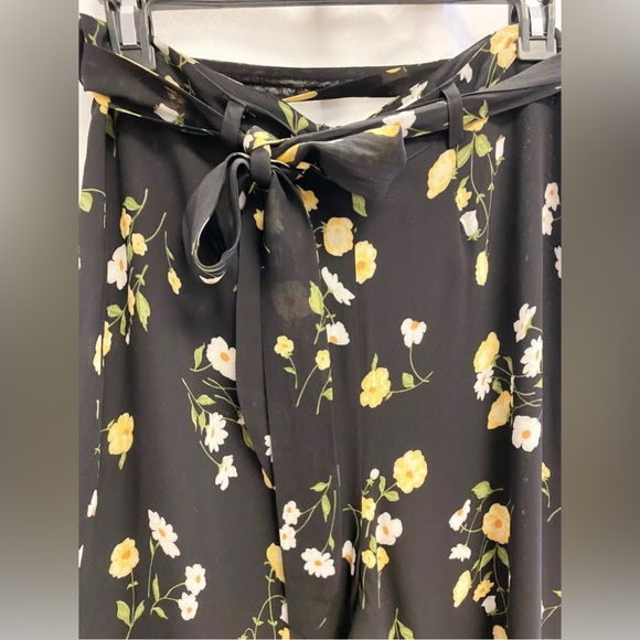 Reformation Starry Pants Floral Piazza Print Size 8 - Picture 7 of 7